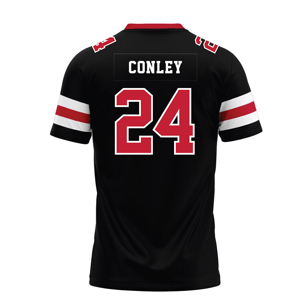 Georgia - NCAA Football : Braylon Conley - Black Premium Football Jersey-1