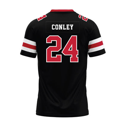Georgia - NCAA Football : Braylon Conley - Black Premium Football Jersey-1