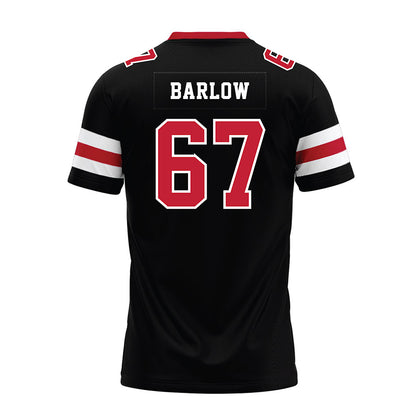Georgia - NCAA Football : Clinton Barlow - Black Premium Football Jersey-1