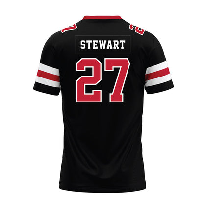 Georgia - NCAA Football : Blake Stewart - Black Premium Football Jersey-1