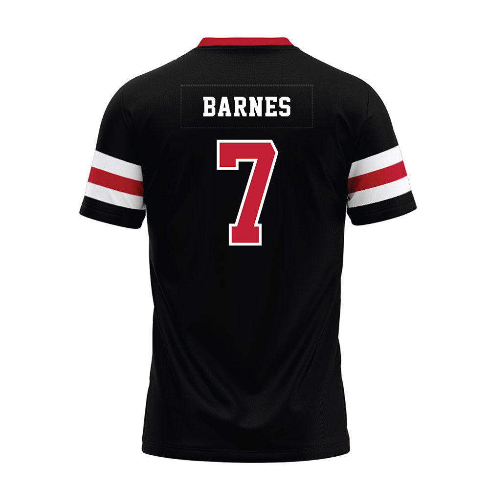 Georgia - NCAA Football : Khalil Barnes - Black Premium Football Jersey-1