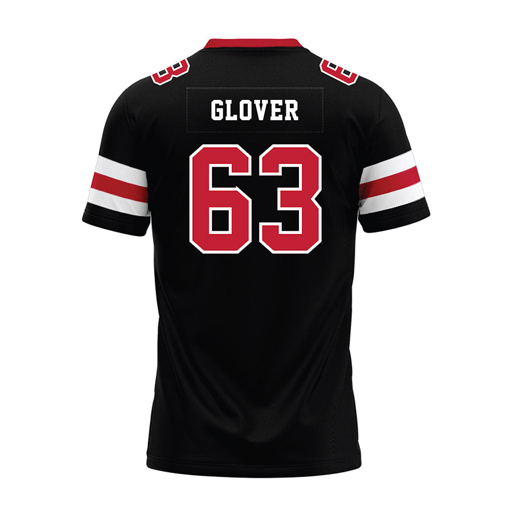 Georgia - NCAA Football : Dontrell Glover - Black Premium Football Jersey-1