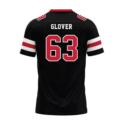 Georgia - NCAA Football : Dontrell Glover - Black Premium Football Jersey-1