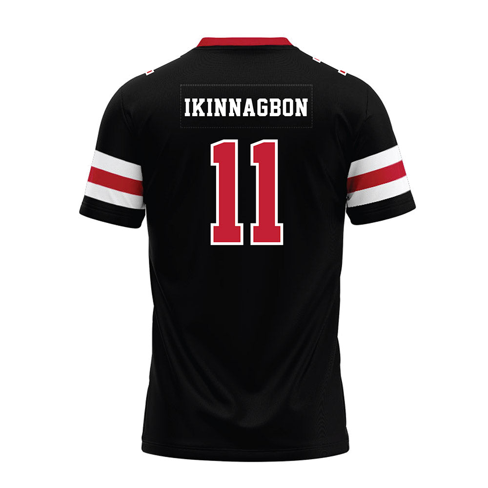 Georgia - NCAA Football : Darren Ikinnagbon - Black Premium Football Jersey-1