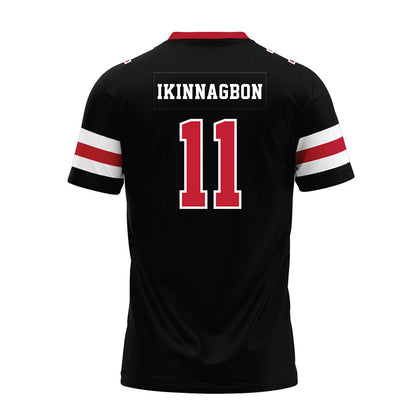 Georgia - NCAA Football : Darren Ikinnagbon - Black Premium Football Jersey-1