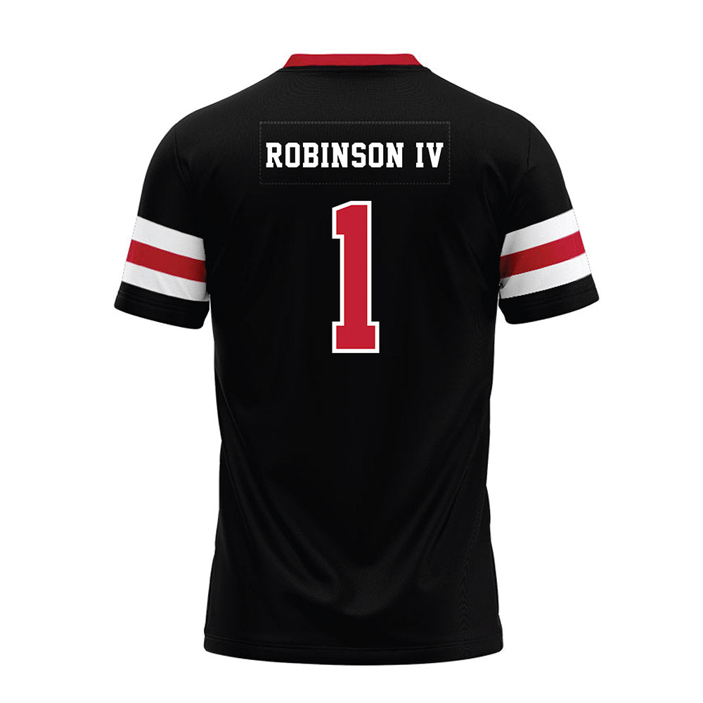 Georgia - NCAA Football : Ellis Robinson IV - Black Premium Football Jersey-1