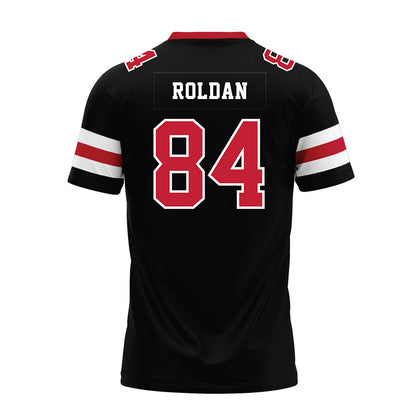 Georgia - NCAA Football : Landon Roldan - Black Premium Football Jersey-1