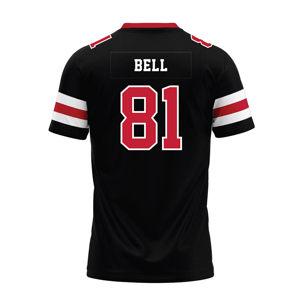 Georgia - NCAA Football : Jeremy Bell - Black Premium Football Jersey-1