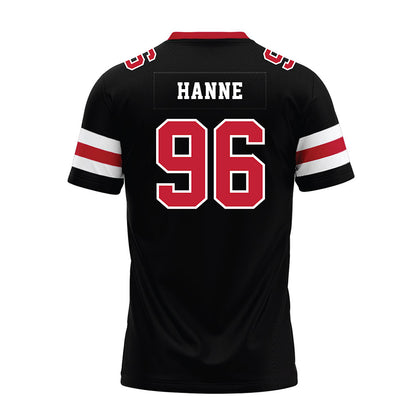 Georgia - NCAA Football : JJ Hanne - Black Premium Football Jersey-1