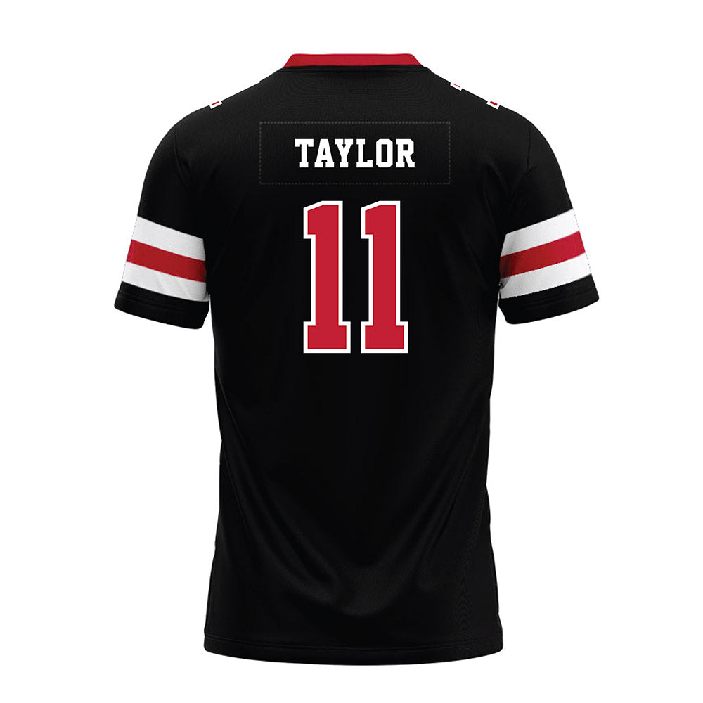 Georgia - NCAA Football : Talyn Taylor - Black Premium Football Jersey-1