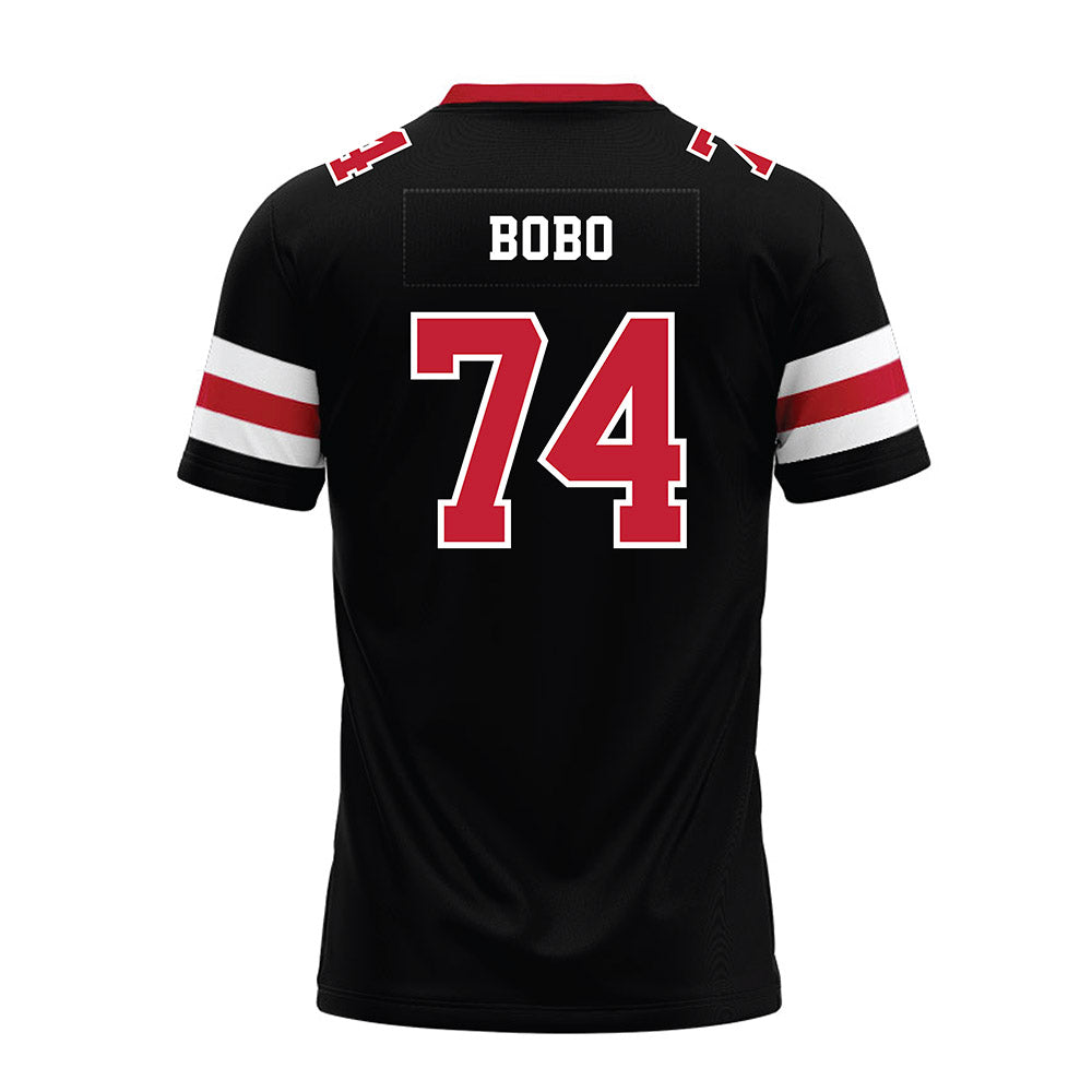 Georgia - NCAA Football : Drew Bobo - Black Premium Football Jersey-1