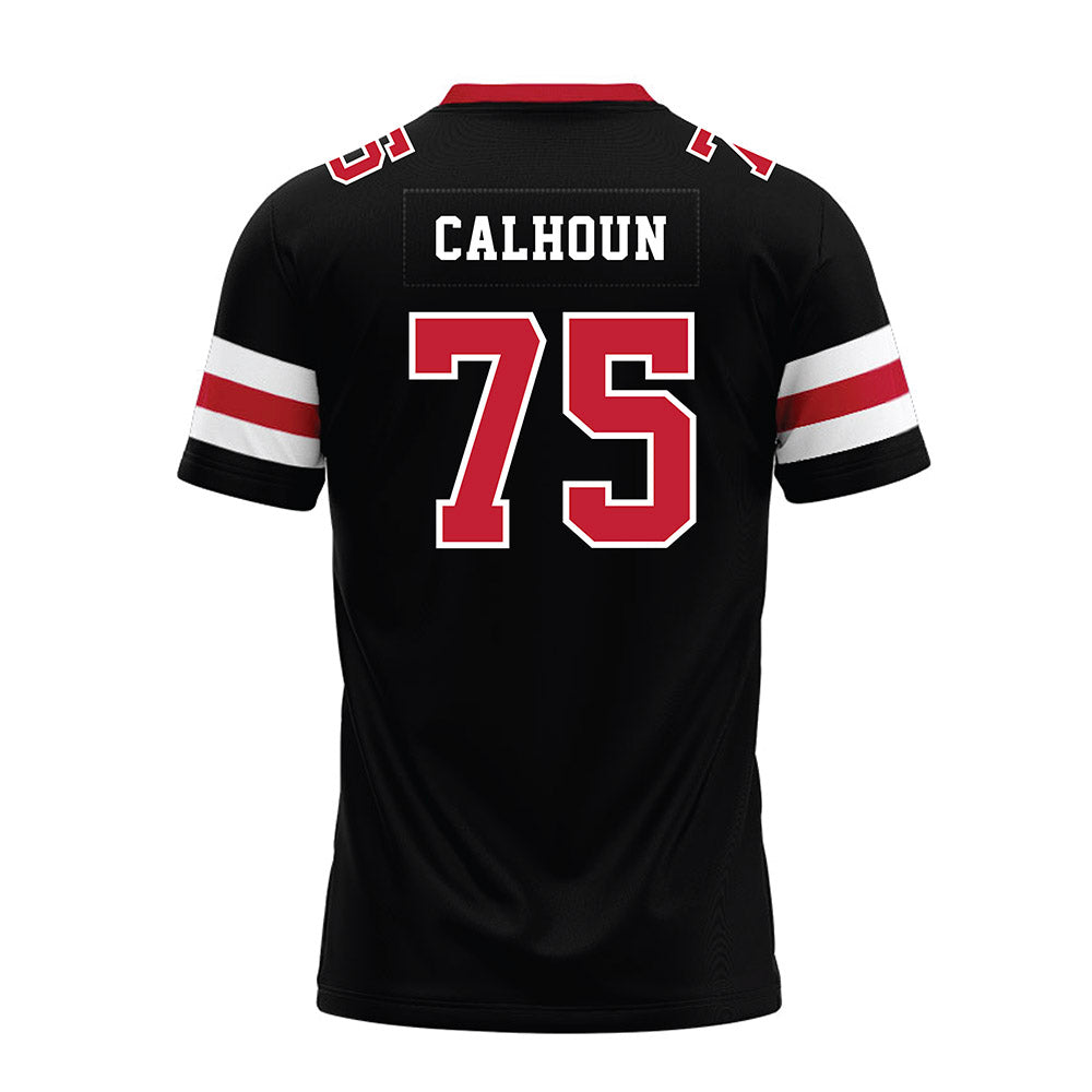 Georgia - NCAA Football : Daniel Calhoun - Black Premium Football Jersey-1