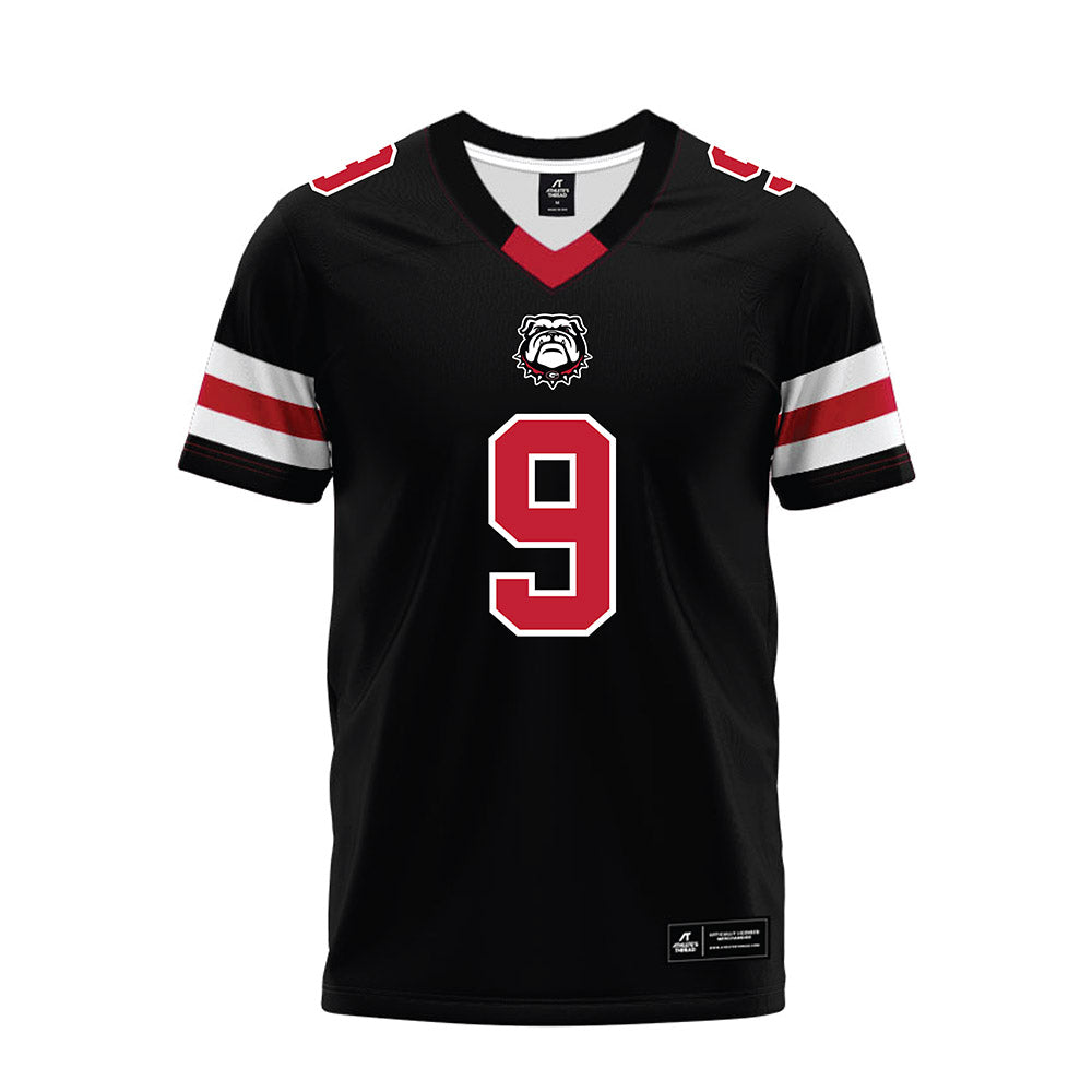 Georgia - NCAA Football : Chris Cole - Black Premium Football Jersey-0