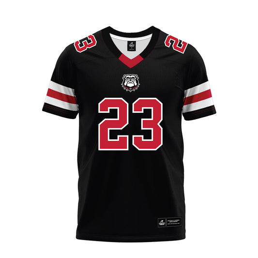 Georgia - NCAA Football : Tyriq Green - Black Premium Football Jersey-0