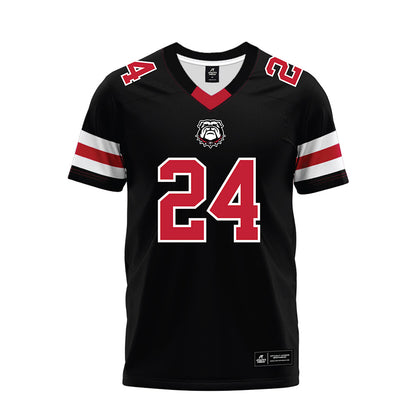 Georgia - NCAA Football : Bo Walker - Black Premium Football Jersey-0