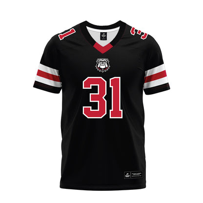 Georgia - NCAA Football : Kyron Jones - Black Premium Football Jersey-0