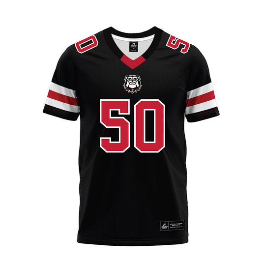Georgia - NCAA Football : Cortez Smith - Black Premium Football Jersey-0