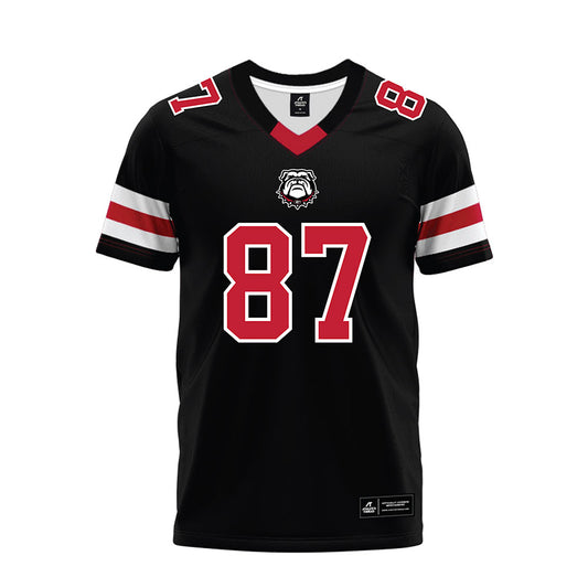 Georgia - NCAA Football : Lincoln Keyes - Black Premium Football Jersey-0