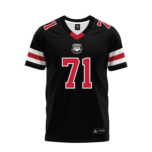 Georgia - NCAA Football : Earnest Greene Lll - Black Premium Football Jersey-0