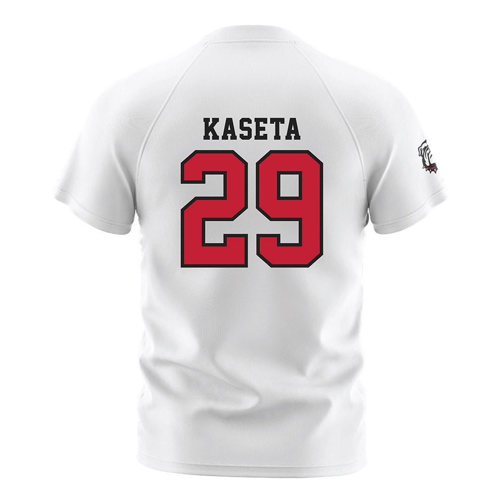 Georgia - NCAA Women's Soccer : Tyler Kaseta - White Soccer Jersey-1