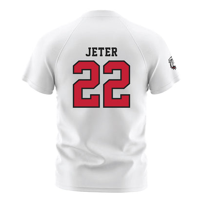 Georgia - NCAA Women's Soccer : Kieryn Jeter - White Soccer Jersey-1