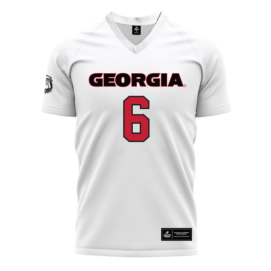 Georgia - NCAA Women's Soccer : Mona Childs - White Soccer Jersey-0