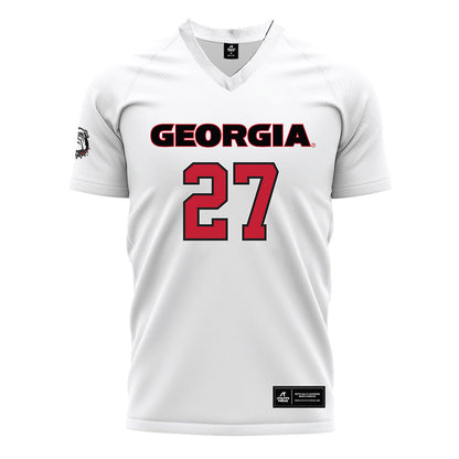 Georgia - NCAA Women's Soccer : Lola Manuel - White Soccer Jersey-0