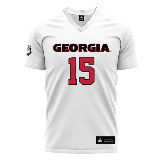 Georgia - NCAA Women's Soccer : Leila Avila - White Soccer Jersey-0