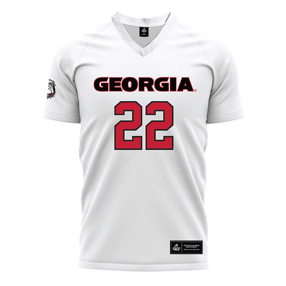 Georgia - NCAA Women's Soccer : Kieryn Jeter - White Soccer Jersey-0
