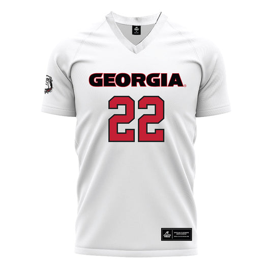 Georgia - NCAA Women's Soccer : Kieryn Jeter - White Soccer Jersey-0