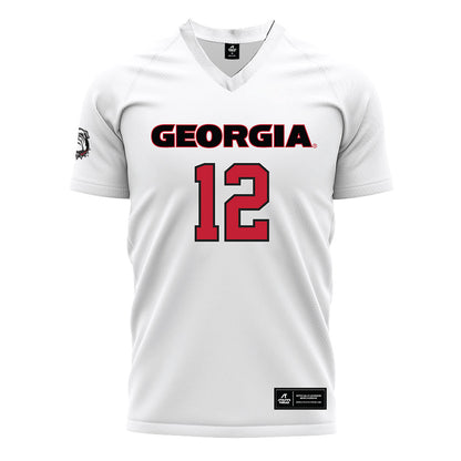 Georgia - NCAA Women's Soccer : Assa Kante - White Soccer Jersey-0