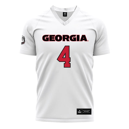 Georgia - NCAA Women's Soccer : Madeline Herniter - White Soccer Jersey-0