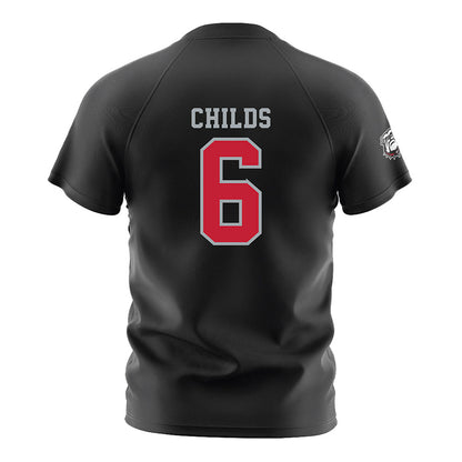 Georgia - NCAA Women's Soccer : Mona Childs - Black Soccer Jersey-1