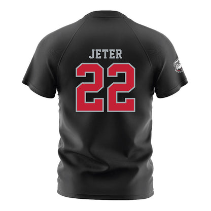 Georgia - NCAA Women's Soccer : Kieryn Jeter - Black Soccer Jersey-1