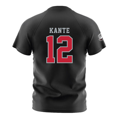 Georgia - NCAA Women's Soccer : Assa Kante - Black Soccer Jersey-1