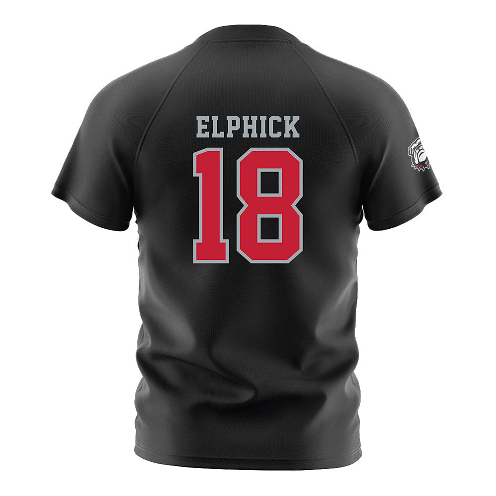 Georgia - NCAA Women's Soccer : Lily Kate Elphick - Black Soccer Jersey-1
