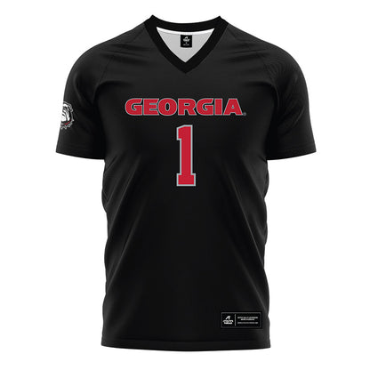 Georgia - NCAA Women's Soccer : Jordan Brown - Black Soccer Jersey-0