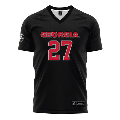 Georgia - NCAA Women's Soccer : Lola Manuel - Black Soccer Jersey-0