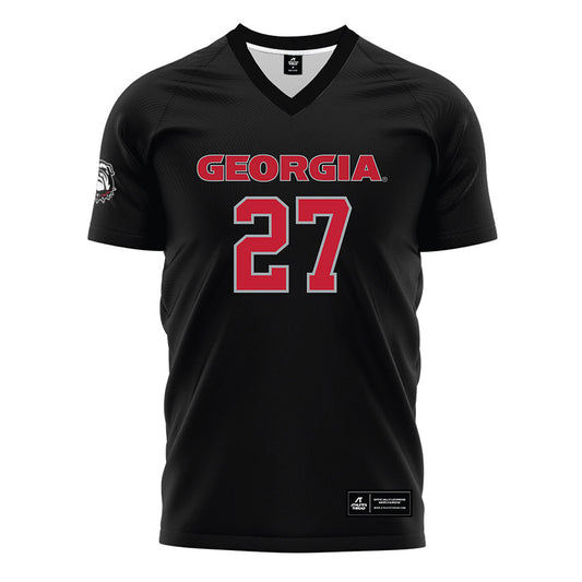 Georgia - NCAA Women's Soccer : Lola Manuel - Black Soccer Jersey-0