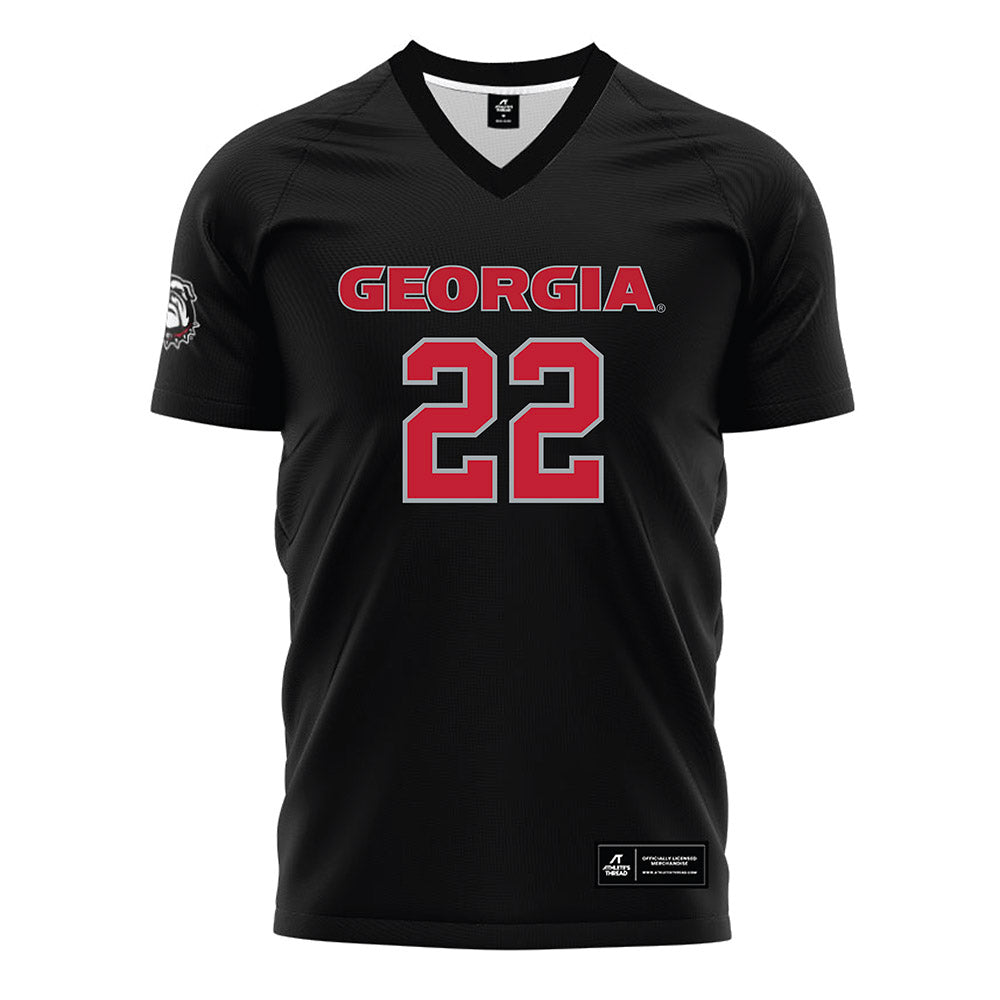 Georgia - NCAA Women's Soccer : Kieryn Jeter - Black Soccer Jersey-0