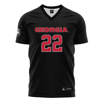 Georgia - NCAA Women's Soccer : Kieryn Jeter - Black Soccer Jersey-0