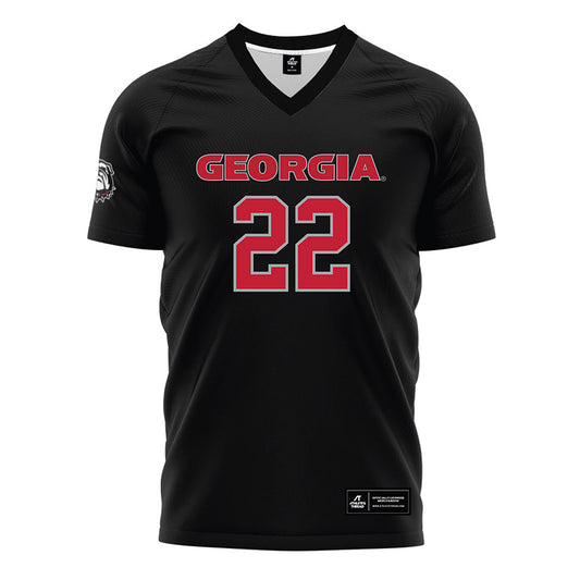 Georgia - NCAA Women's Soccer : Kieryn Jeter - Black Soccer Jersey-0