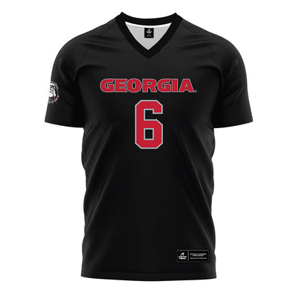 Georgia - NCAA Women's Soccer : Mona Childs - Black Soccer Jersey-0