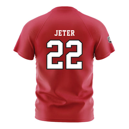 Georgia - NCAA Women's Soccer : Kieryn Jeter - Red Soccer Jersey-1