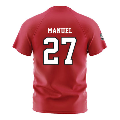 Georgia - NCAA Women's Soccer : Lola Manuel - Red Soccer Jersey-1