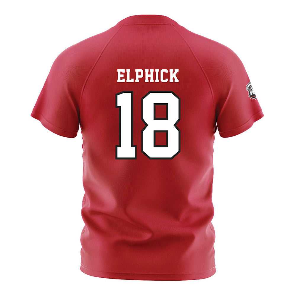 Georgia - NCAA Women's Soccer : Lily Kate Elphick - Red Soccer Jersey-1