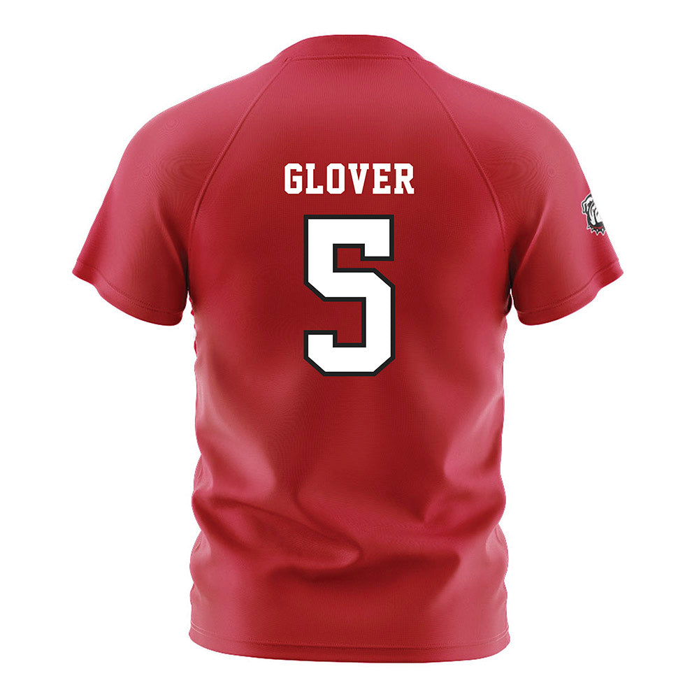 Georgia - NCAA Women's Soccer : Sage Glover - Red Soccer Jersey-1