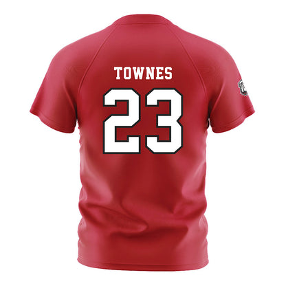 Georgia - NCAA Women's Soccer : Mya Townes - Red Soccer Jersey-1