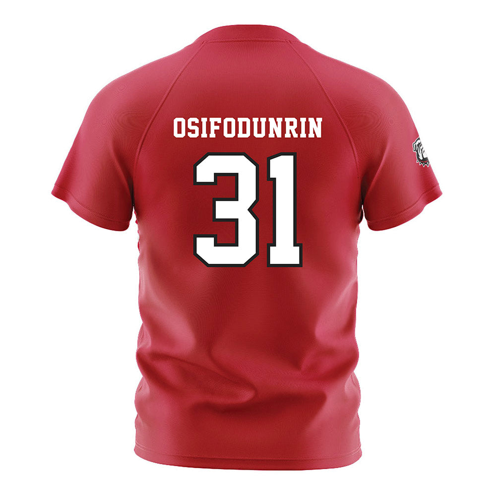 Georgia - NCAA Women's Soccer : Lilly Osifodunrin - Red Soccer Jersey-1