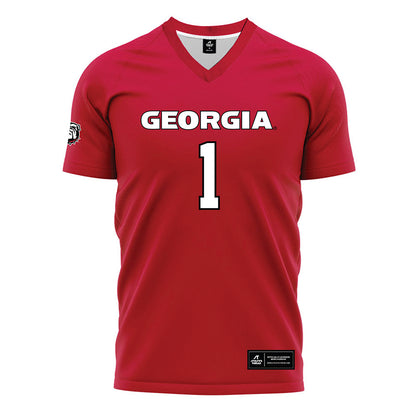 Georgia - NCAA Women's Soccer : Jordan Brown - Red Soccer Jersey-0